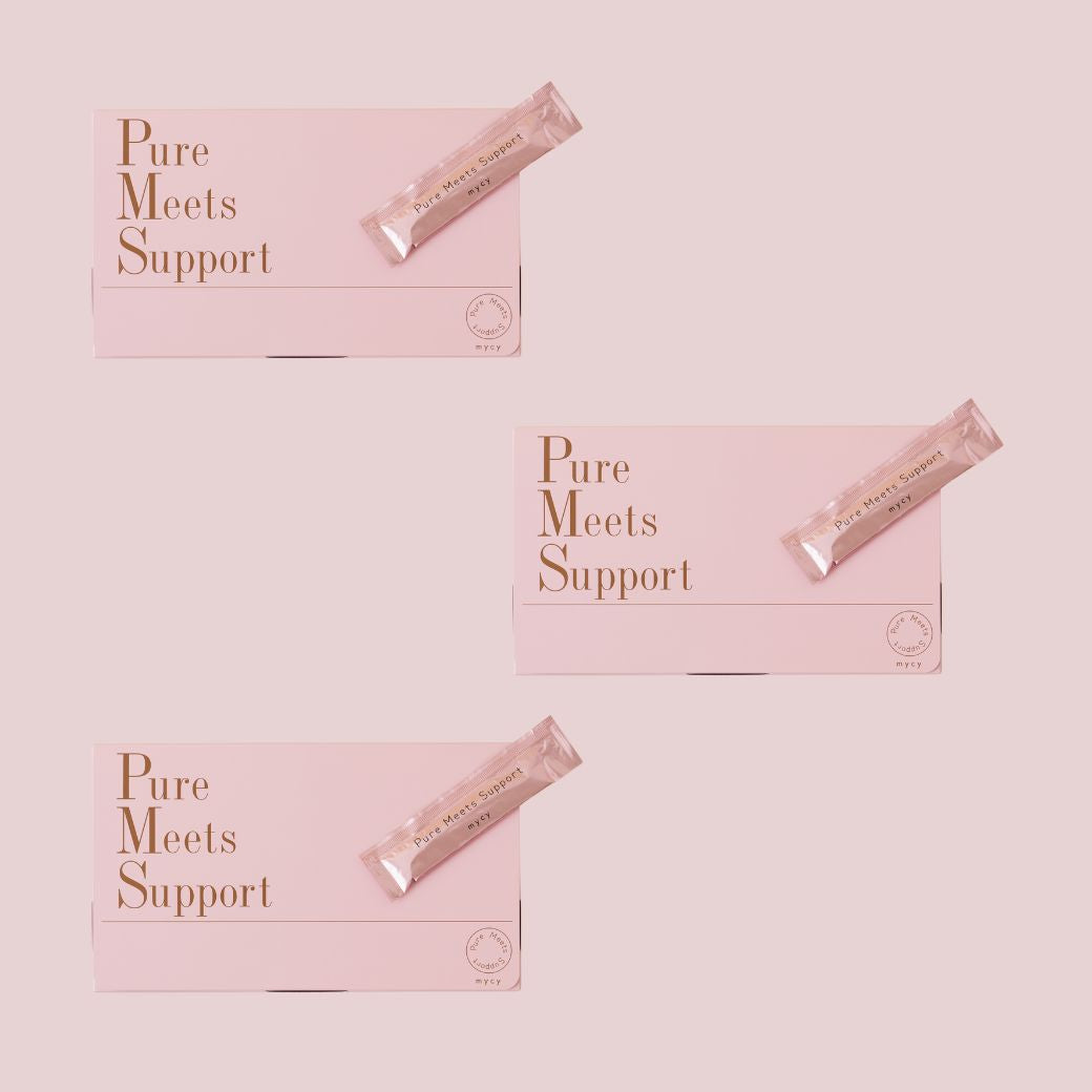 3箱セット|Pure Meets Support |フェムケアサプリ(1箱30包)