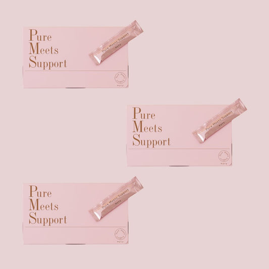 3箱セット|Pure Meets Support |フェムケアサプリ(1箱30包)