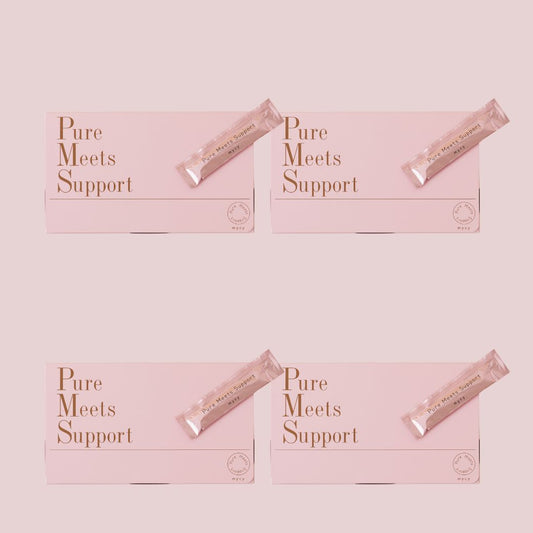 4箱セット|Pure Meets Support |フェムケアサプリ(1箱30包)