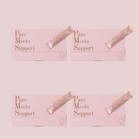 4箱セット|Pure Meets Support |フェムケアサプリ(1箱30包)