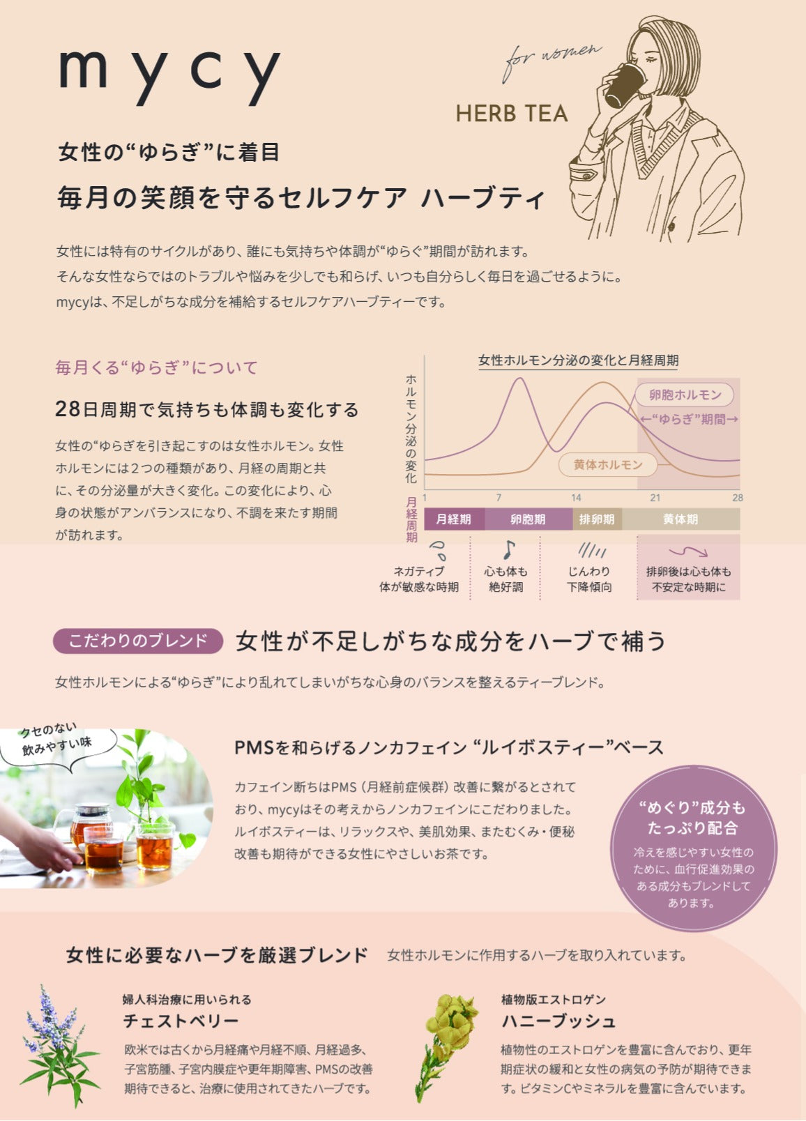 HydroflaskコラボSET(Trillium):セルフケアハーブティー3種SET